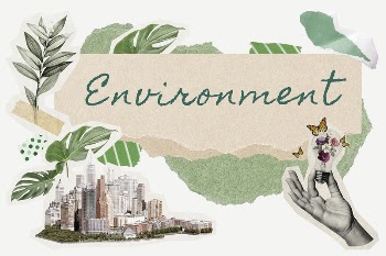 Environment word typography, green aesthetic | Free PSD - rawpixel