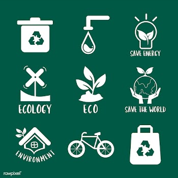 Environmental conservation symbol set illustr.. | Free stock vector - 513341