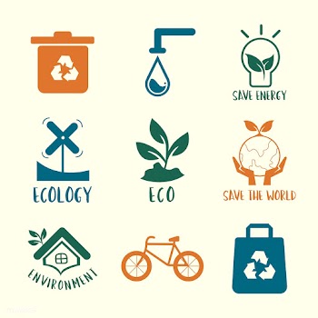 Environmental conservation symbol set illustr.. | Free stock vector - 513342
