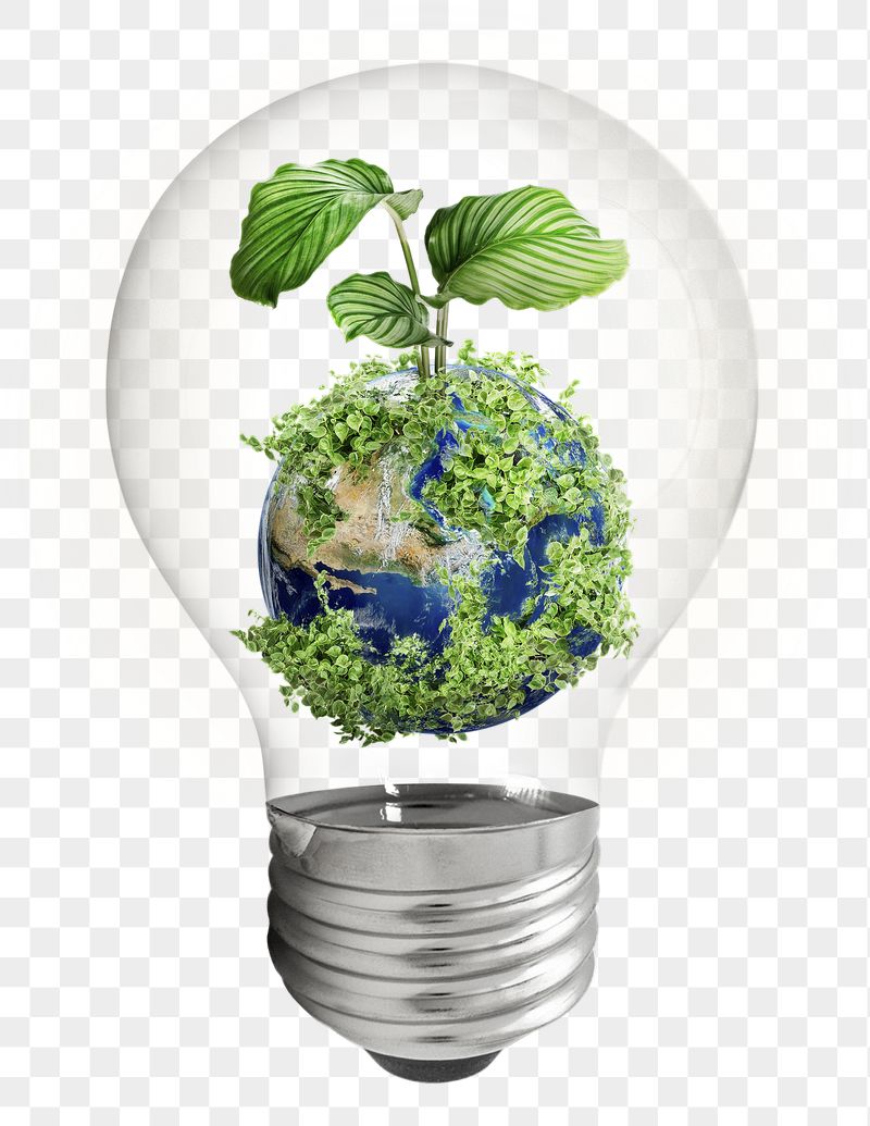 Environmental globe png bulb sticker, | Free PNG - rawpixel