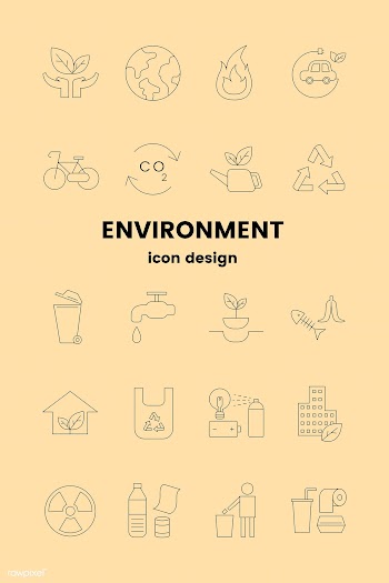 Environmental icon set | Free stock vector - 1206838