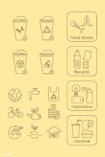 Environmental icon set | Free stock vector - 1206866
