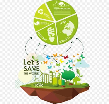 Environmental protection Green Energy conservation Illustration - PPT element vector graphics 