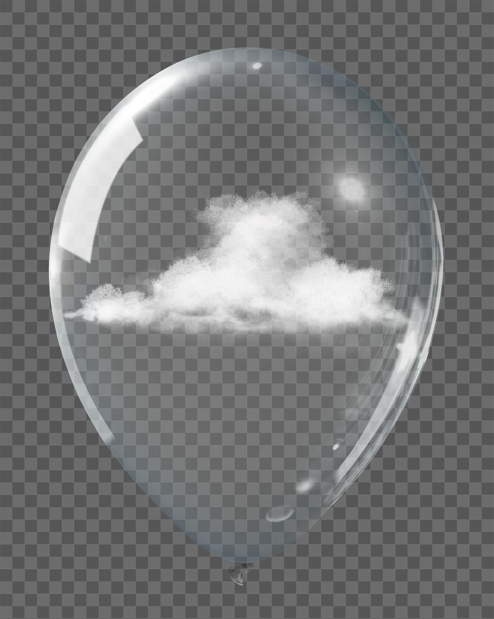 Environmental protection png, cloud in clear | Free PNG - rawpixel