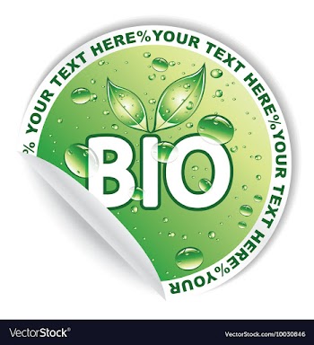 Environmental sticker vector image