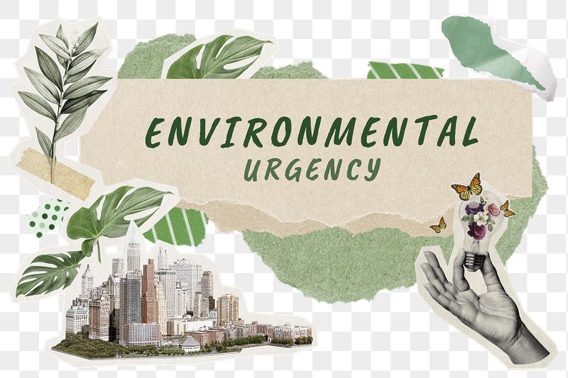 Environmental urgency png word sticker | Free PNG - rawpixel