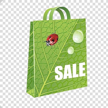 Environmentally friendly Interior Design Services Illustration, Bag,SALE transparent background PNG clipart