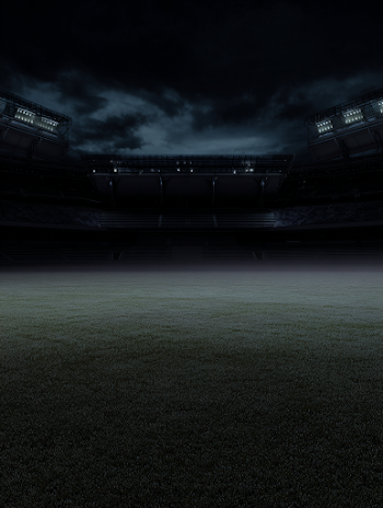 Epic Nighttime Football Field