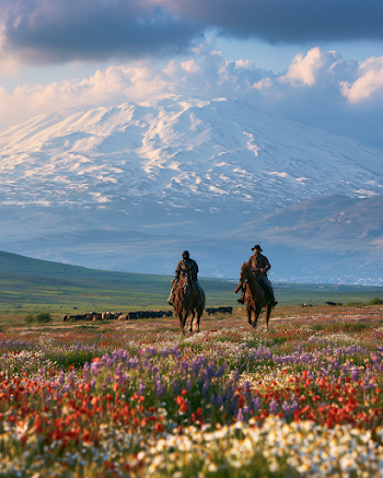 Epic Spring Gallop on Golan Heights