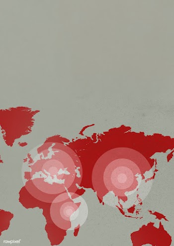 Epicenters of coronavirus pandemic on the world map background | Free  illustration - 2300521