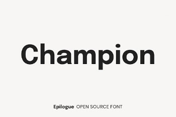 Epilogue open source font by  | Free Font Add-on - rawpixel
