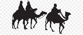 Epiphany Clip art - Three Kings Silhouette PNG Clip Art Image 