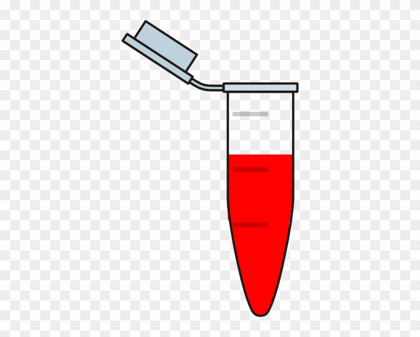 Eppendorf With Blood Zxc Clip Art - Eppendorf Tube Png