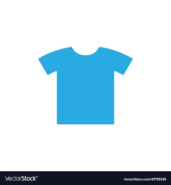 eps10 blue t shirt solid art abstract icon