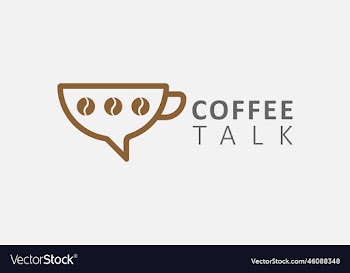 eps10 coffee talk logo icon