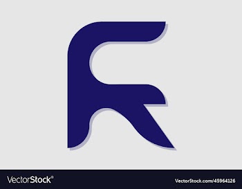 eps10 fr or rf logo and icon design