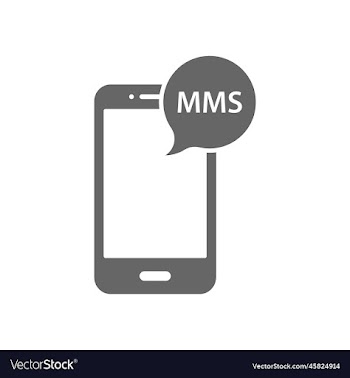 eps10 grey smartphone mms abstract icon