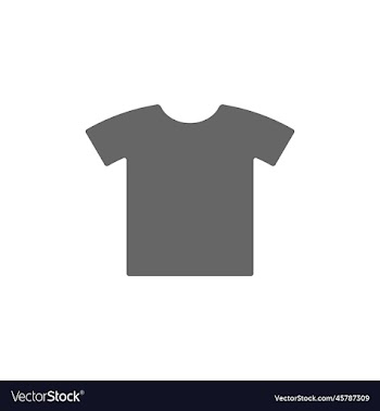 eps10 grey t shirt solid art abstract icon
