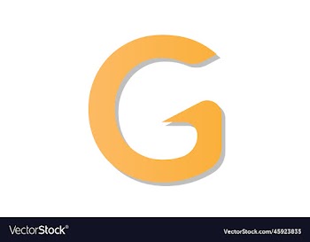 eps10 initial letter g logo