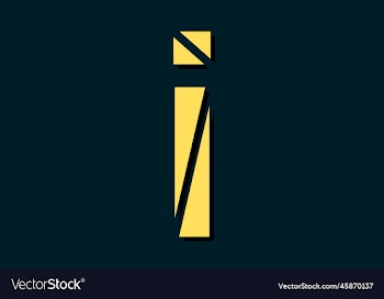 eps10 initial letter i logo