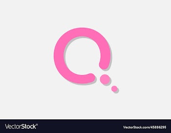 eps10 letter q logo with creative modern business