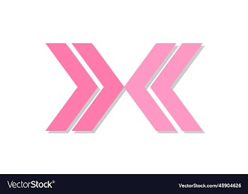 eps10 letter x logo template