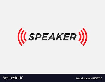 eps10 speaker logo with sound waves