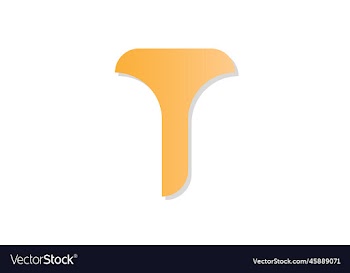 eps10 t letter logo design