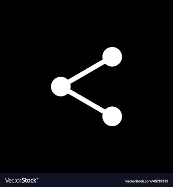 eps10 white share button abstract icon