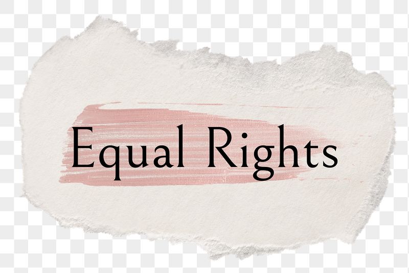 Equal rights png ripped paper | Free PNG - rawpixel