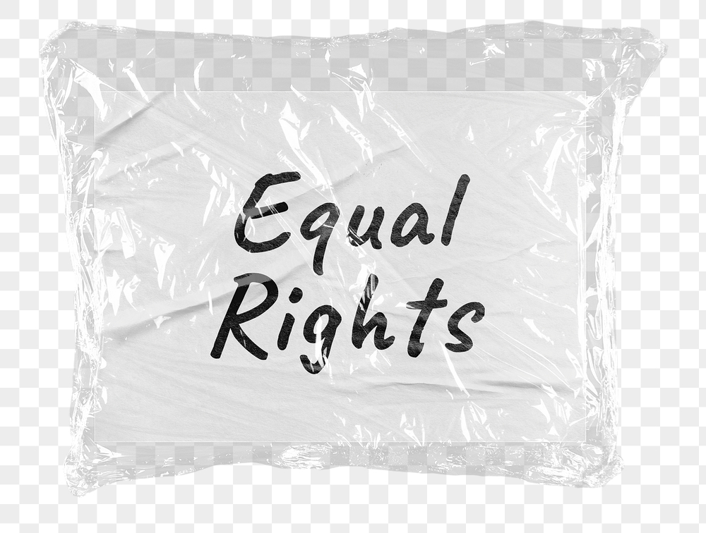 Equal rights png word sticker, | Free PNG - rawpixel