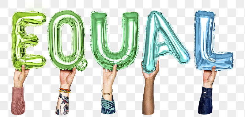 Equal word png, hands holding | Free PNG - rawpixel