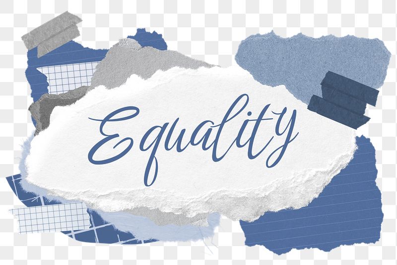 Equality png word sticker typography, | Free PNG - rawpixel