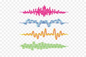 Equalization Icon - Color Sonic equalizer ripple 