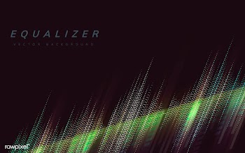 Equalizer lights background | Free stock vector - 544715