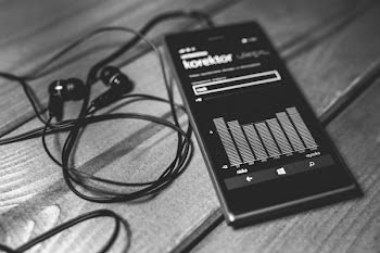 Equalizer on a mobile's screen