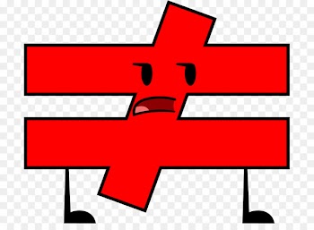 Equals sign Equality Clip art Mathematics Mathematical notation - unequal icon 
