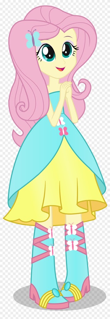 Equestria Girl By Negasun - Draw Fluttershy Equestria Girls
