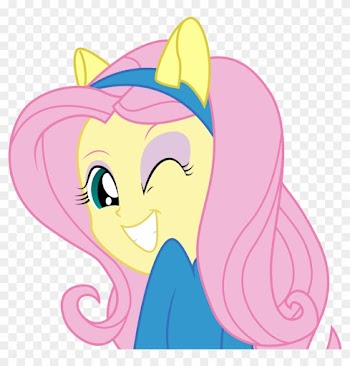 Equestria Girls - Fluttershy Equestria Girl Art