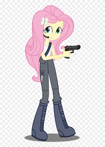 Equestria Girls Fluttershy Zombie Apocalypse By Gioku - Equestria Girl Zombie Apocalypse