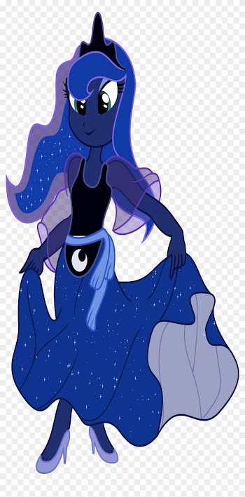 Equestria Girls Princess Luna By Vector-brony - Mlp Luna Equestria Girls