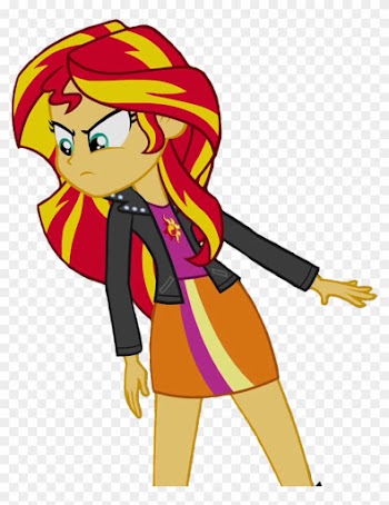 Equestria Girls Sunset Shimmer Angry