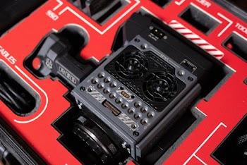 Equipment in Gray and Red Toolbox