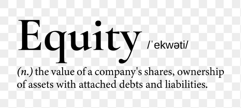 Equity png dictionary word sticker, | Free PNG - rawpixel