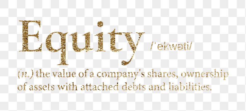 Equity png dictionary word sticker, | Free PNG - rawpixel