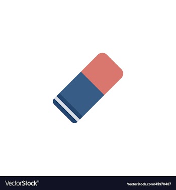 eraser creative icon from stationery icons