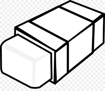 Eraser Natural rubber Computer Icons Clip art - Pencil Cliparts Black 