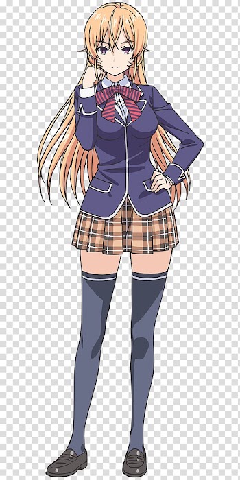 Erina Nakiri Food Wars!: Shokugeki no Soma Mirai Kuriyama Anime Cosplay, Anime transparent background PNG clipart