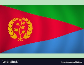 eritrea flag background
