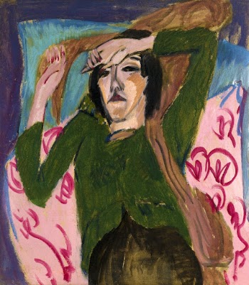 Ernst Ludwig Kirchner's Woman in the Green | Free Photo Illustration - rawpixel
